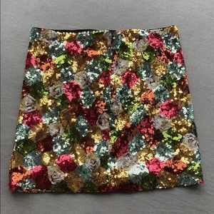 Sequin skirt